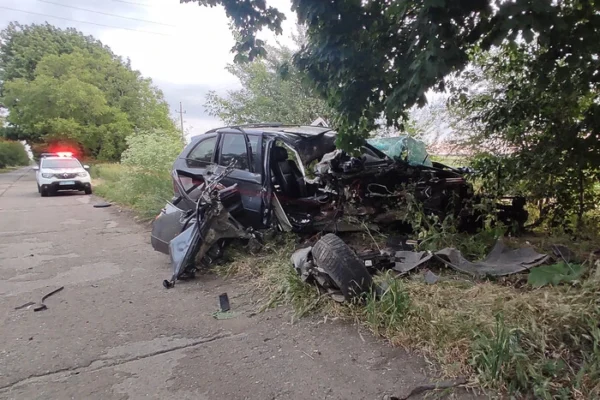 На Одещині водій на BMW влетів у дерево і вбив свого пасажира