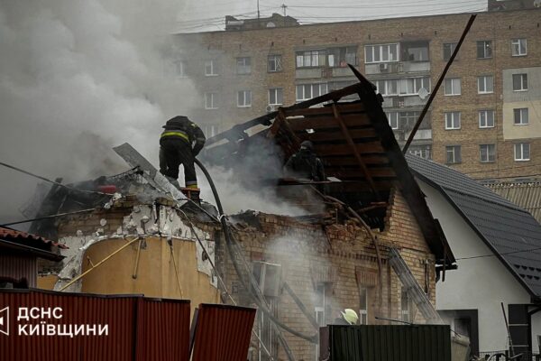 ДСНС показала наслідки обстрілу Київщини
