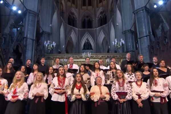 Український хор брав участь у записі різдвяного звернення Чарльза III