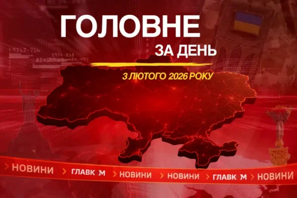 Візит Рютте до Києва, обстріл України. Головне за 3 лютого 2026