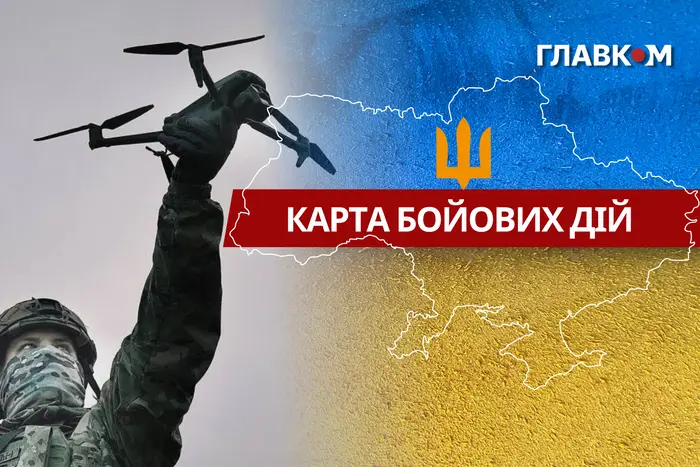 Карта бойових дій в Україні станом на 15 березня 2026 року