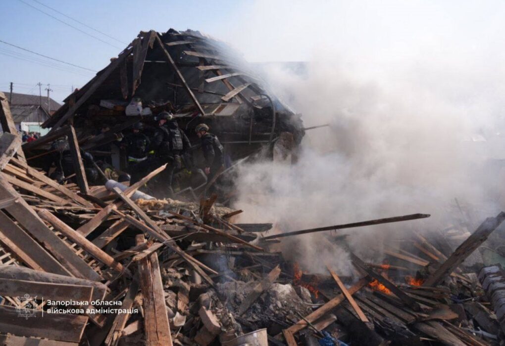 Удар по Запоріжжю: є загибла, троє поранених