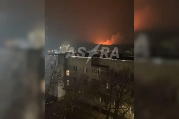 Дрони атакували Краснодарський край, спалахнула нафтобаза