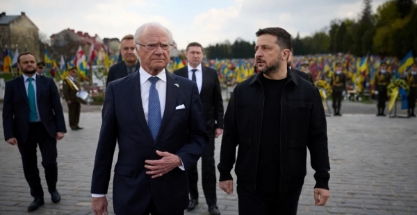 Король Швеції Карл XVI Густав поділився враженнями від Львова (відео)