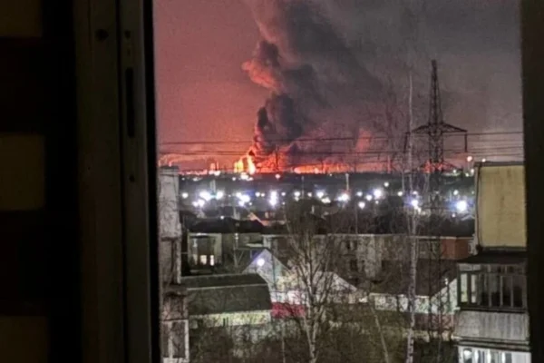 У Росії уражено Ярославський НПЗ