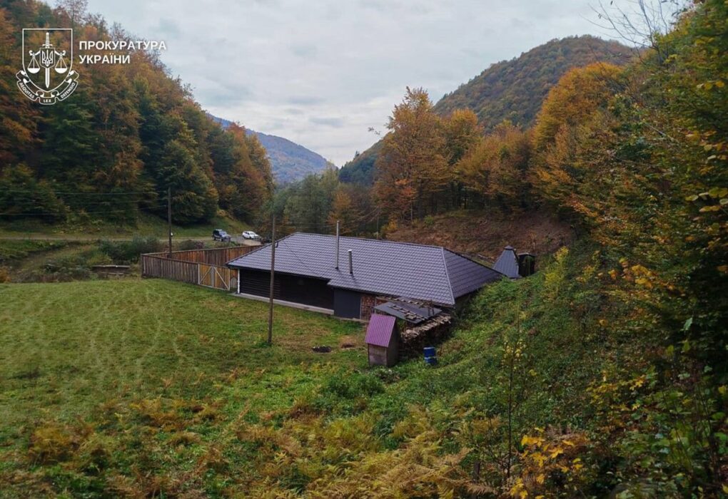 Лісничий з Закарпаття збудував маєток на самовільно захопленій ділянці