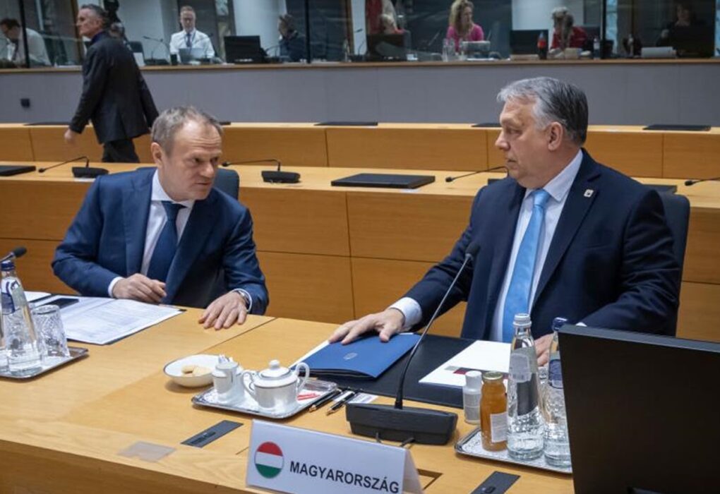 Орбан накинувся на Туска через відео про "руку Путіна"