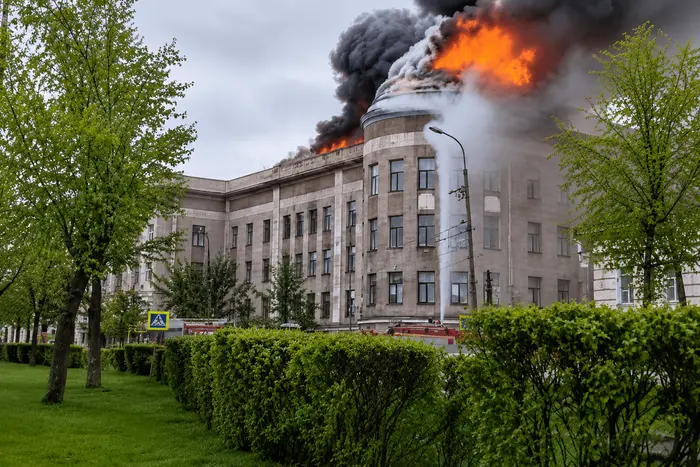 У Росії горить інститут, що розробляє технології видобутку золота