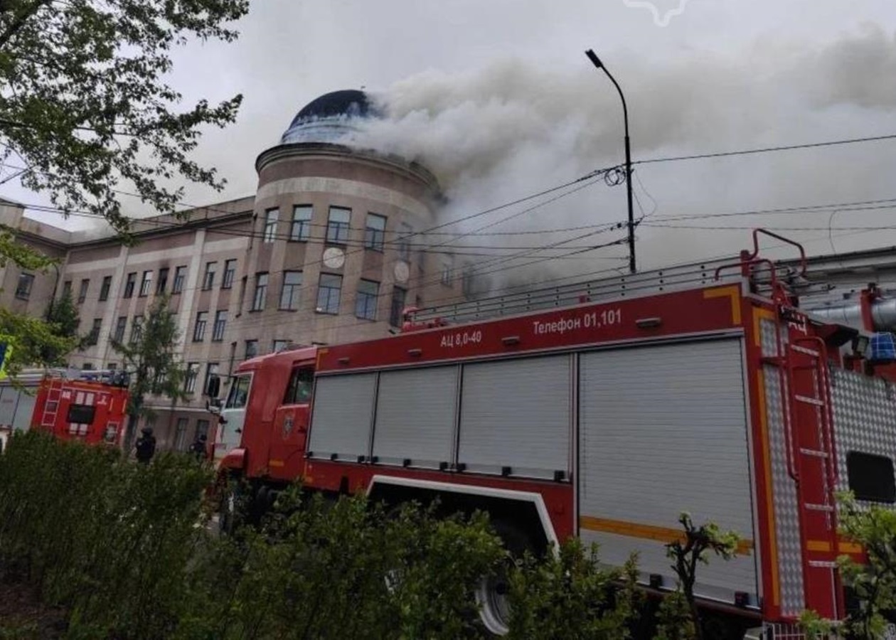 У Іркутську спалахнув науково-дослідний інститут