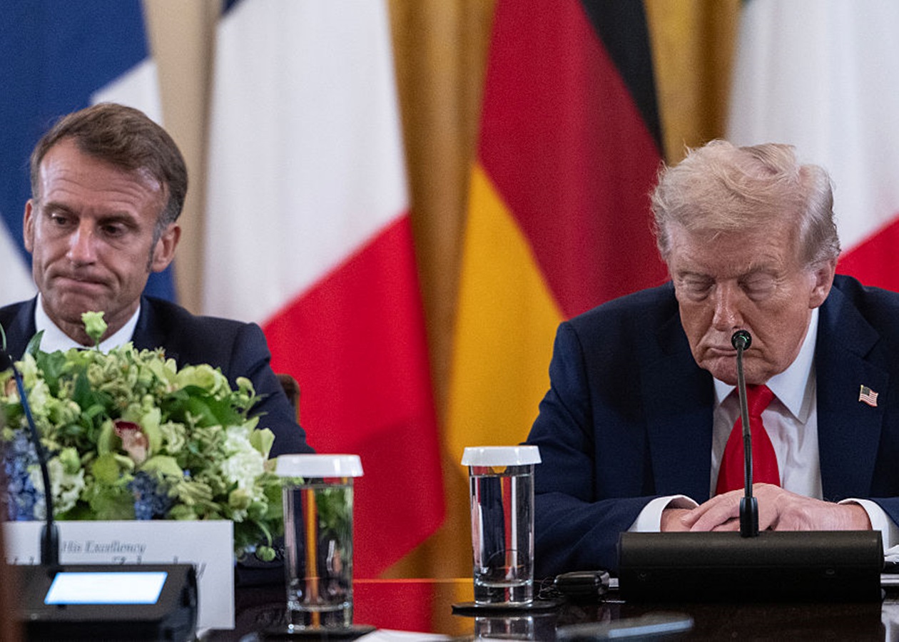 Макрон різко відреагував на торговельні погрози Трампа