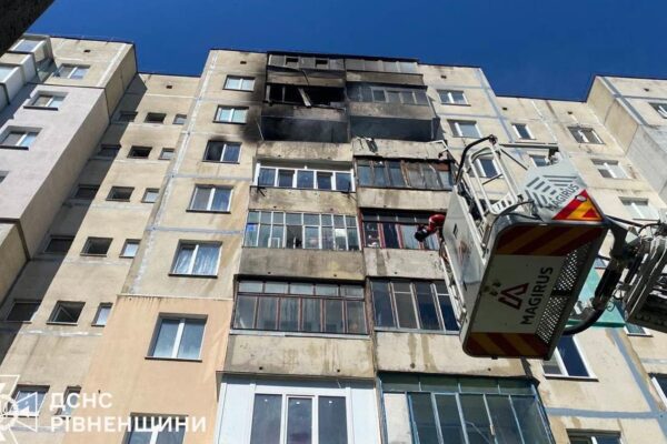 У Рівному під час пожежі загинула дитина, ще троє госпіталізовані