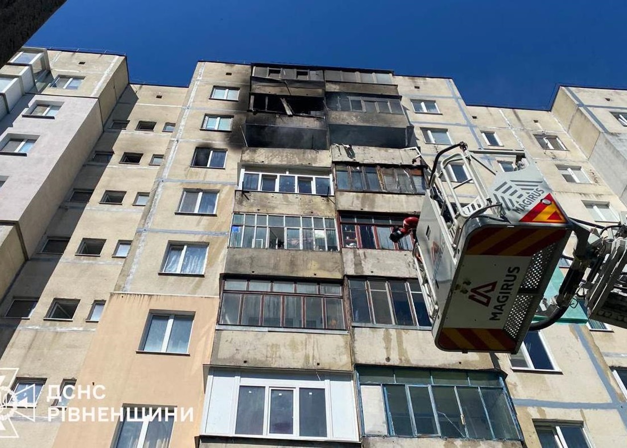 У Рівному під час пожежі загинула дитина, ще троє госпіталізовані