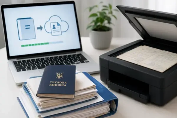 Оцифрування трудових книжок після 10 червня: Пенсійний фонд розповів про обмеження