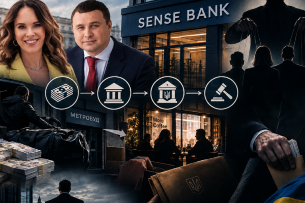 Справа Сенс Банку: за версією слідства, державний банк став транзитним для брудних грошей