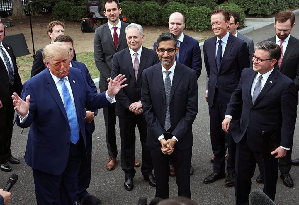 Трамп підписав угоду щодо ШІ з головами техкомпаній